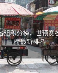 世预赛各组积分榜，世预赛各组积分榜最新排名