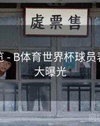 赛程预览 - B体育世界杯球员表现数据大曝光