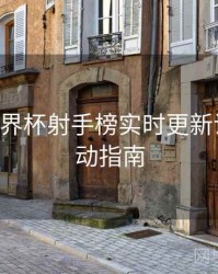 B体育世界杯射手榜实时更新说明｜互动指南