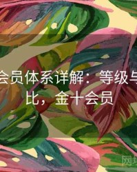 金年会会员体系详解：等级与权益对比，金十会员