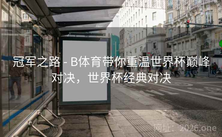冠军之路 - B体育带你重温世界杯巅峰对决，世界杯经典对决