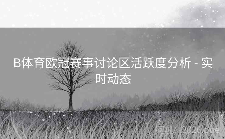 B体育欧冠赛事讨论区活跃度分析 - 实时动态