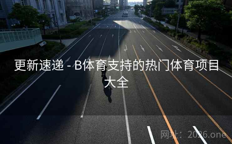 更新速递 - B体育支持的热门体育项目大全