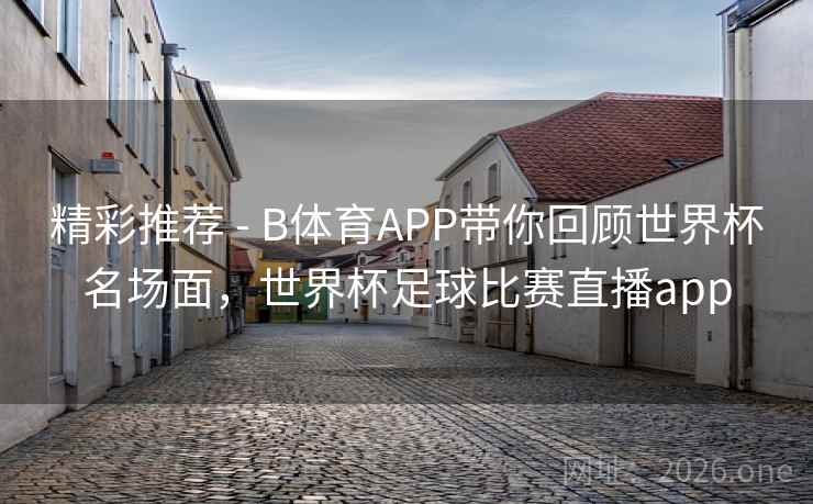精彩推荐 - B体育APP带你回顾世界杯名场面，世界杯足球比赛直播app