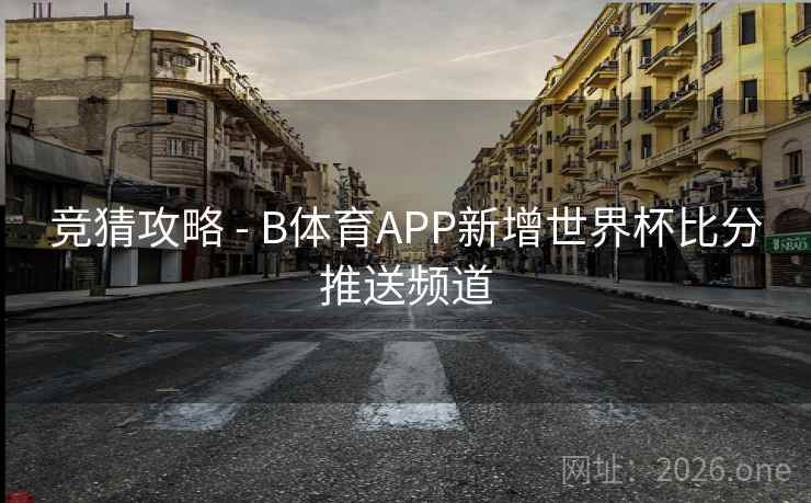 竞猜攻略 - B体育APP新增世界杯比分推送频道