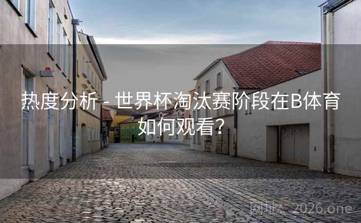 热度分析 - 世界杯淘汰赛阶段在B体育如何观看？