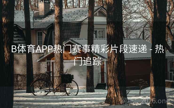B体育APP热门赛事精彩片段速递 - 热门追踪