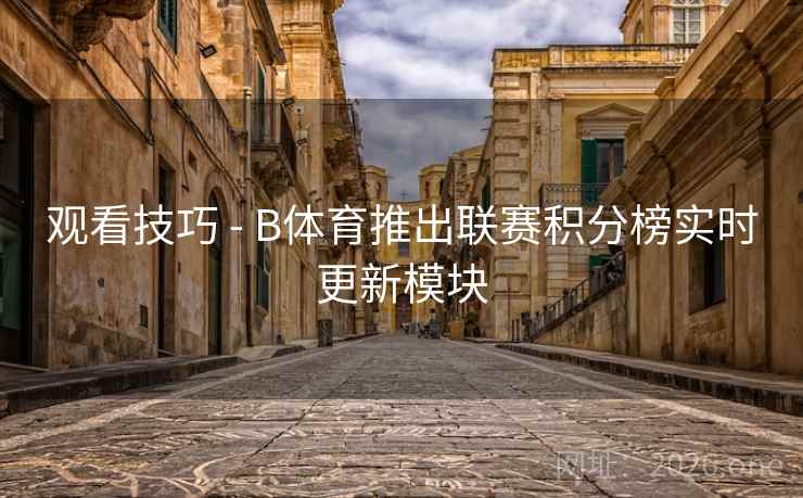 观看技巧 - B体育推出联赛积分榜实时更新模块